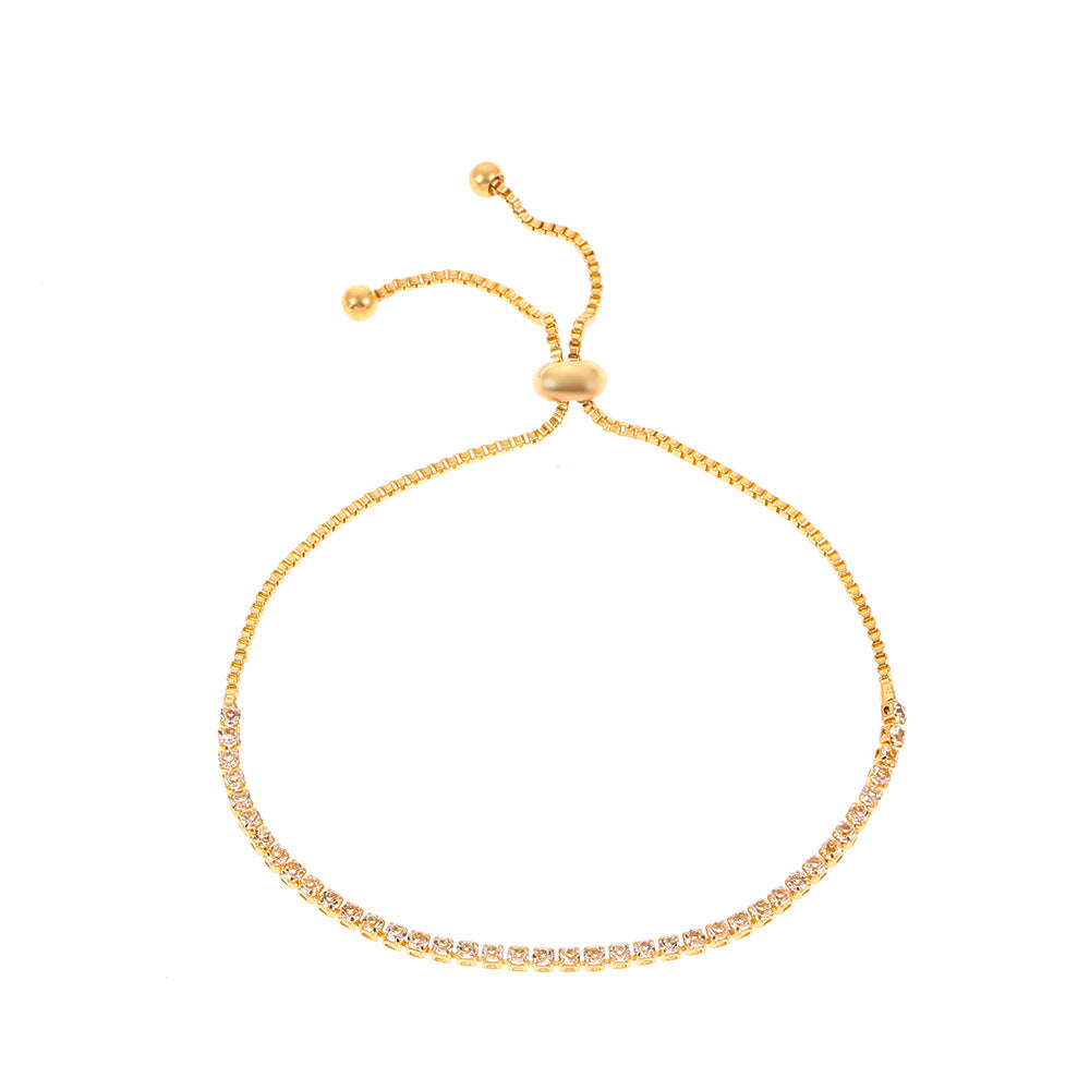 Pulsera De Aleación De Garras De Diamantes De Imitación al por mayor
